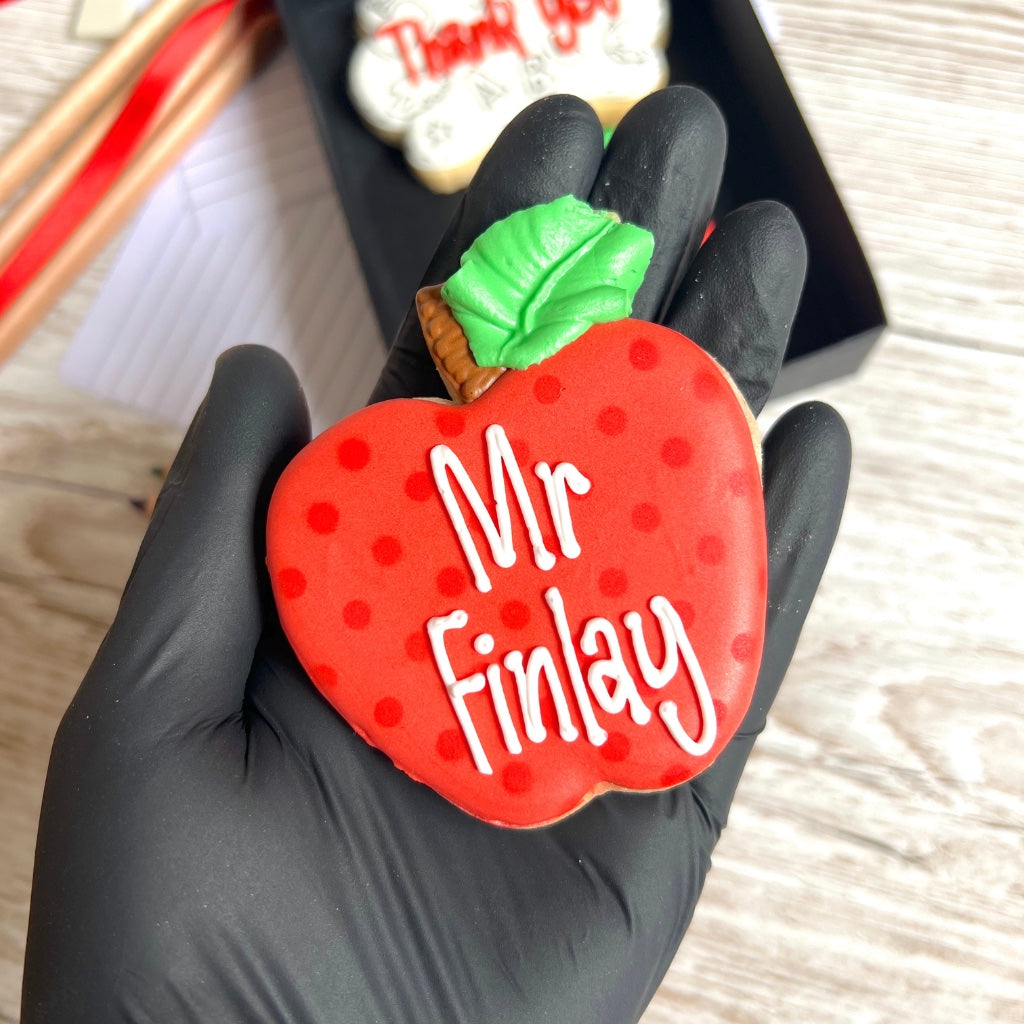 Personalised Thank You Teacher Biscuit Gift