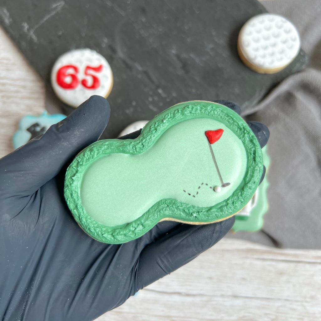 Personalised Biscuit Gift for Golfers