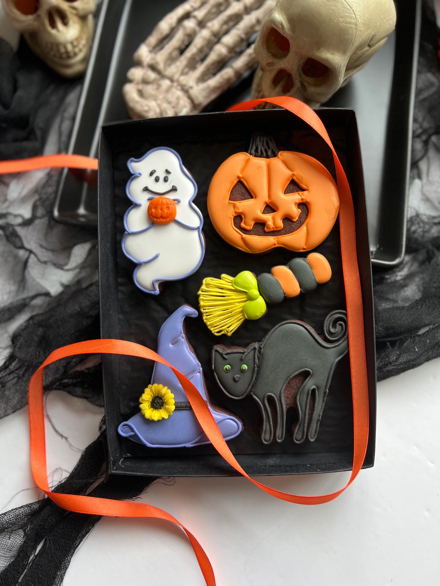 Halloween Biscuit Treat Box