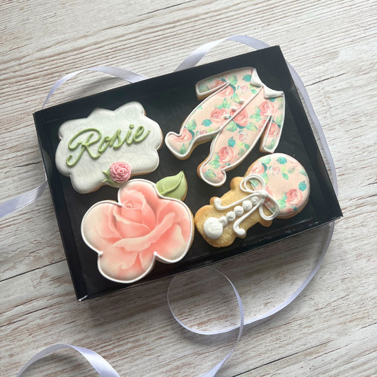 New Baby Girl Biscuit Gift