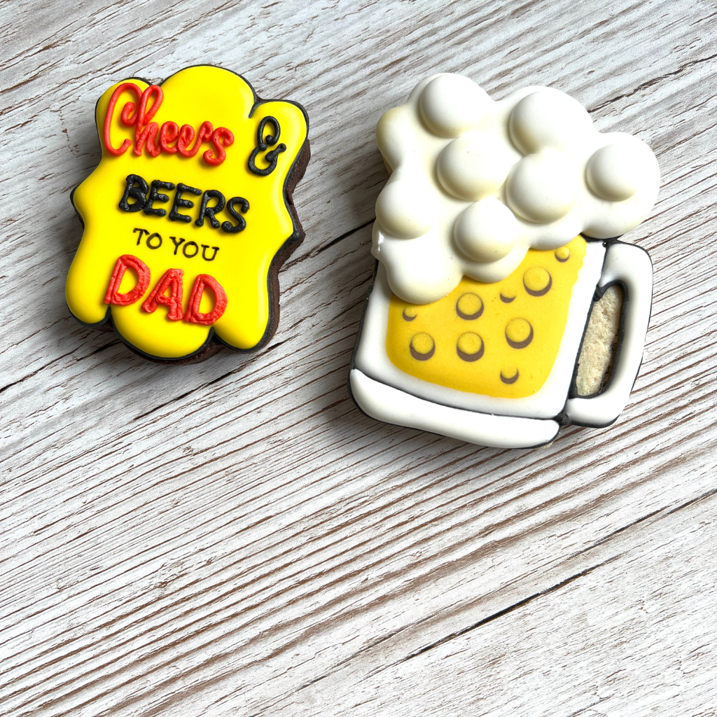 'Cheers And Beers' Biscuit Gift