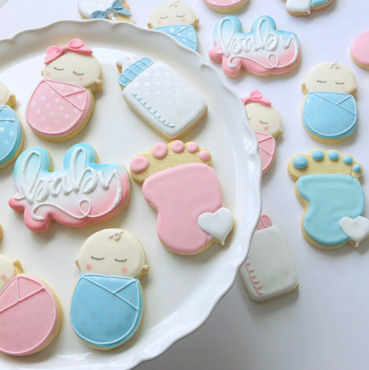 He OR She - What will Baby be? - Baby Shower Favours