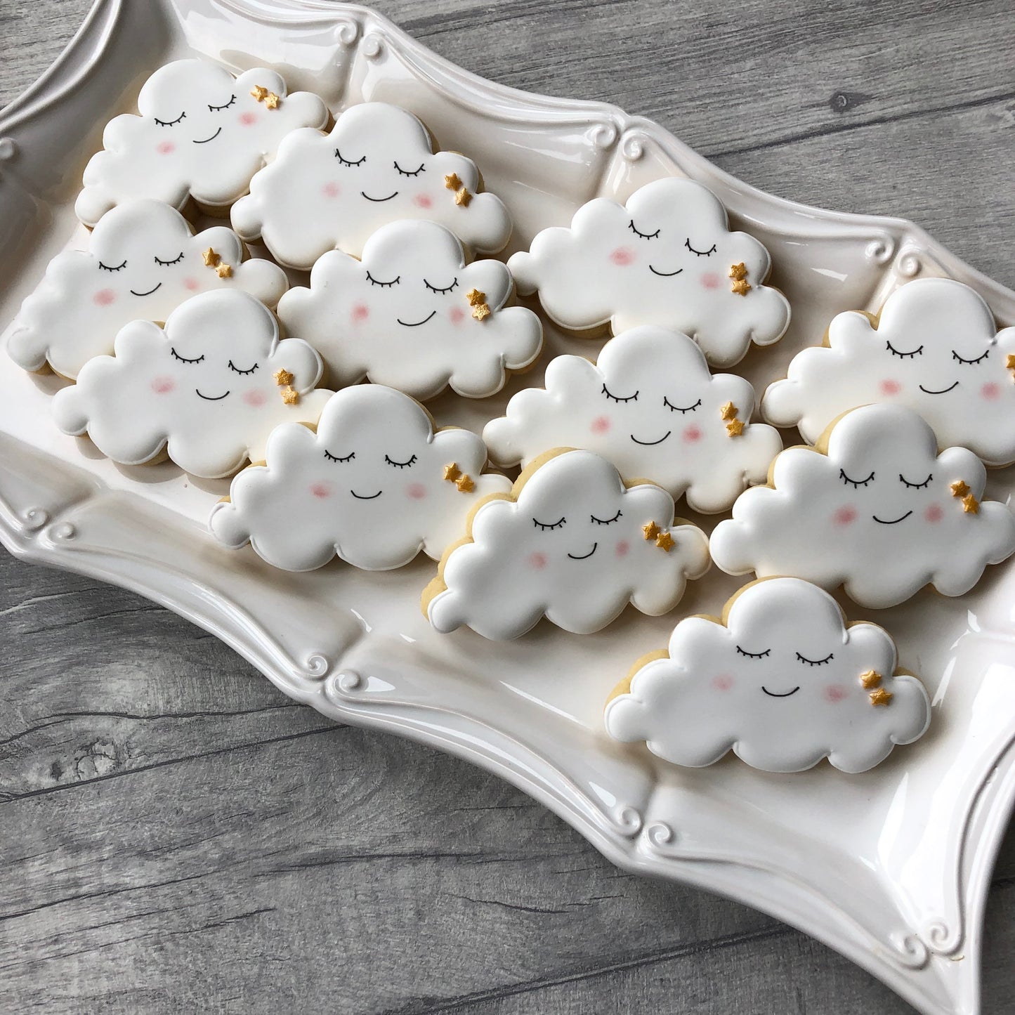 Twinkle Twinkle Little Star - Baby Shower Biscuit Favours