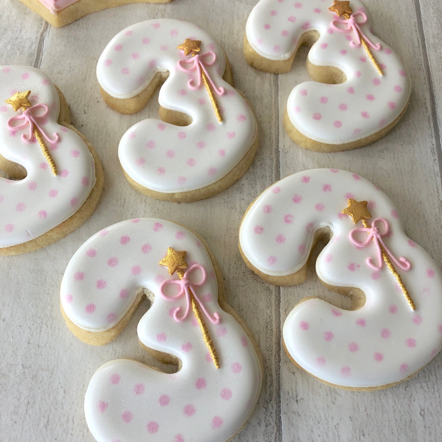 Princess Birthday Iced Biscuits