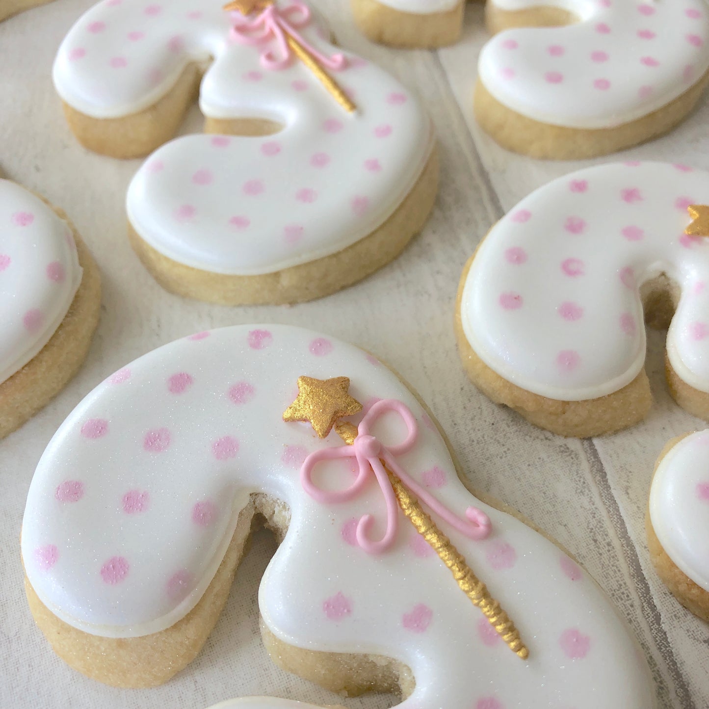 Princess Birthday Iced Biscuits