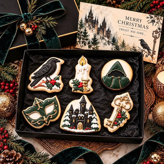 Gothic Christmas Biscuit Gift Box