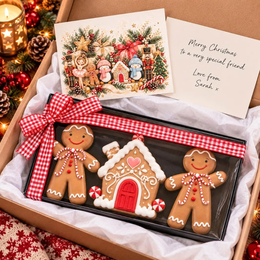Christmas Gingerbread Biscuit Gift Set